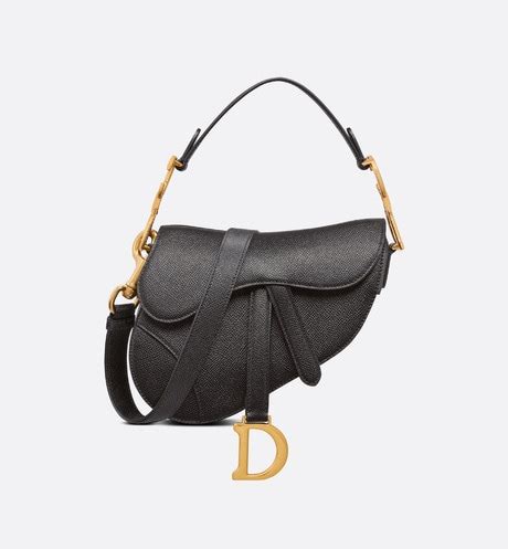 dior black mini saddle bag|mini lady Dior milly bag.